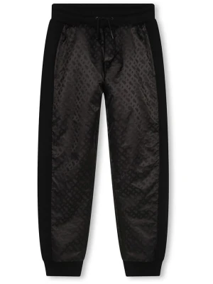 Hugo Boss Kids Spodnie dresowe w kolorze czarnym rozmiar: 152