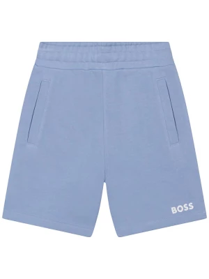 Hugo Boss Kids Szorty dresowe w kolorze błękitnym rozmiar: 152