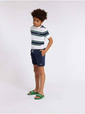 Hugo Boss Kids Szorty kąpielowe w kolorze granatowym rozmiar: 140