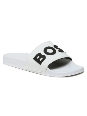 Hugo Boss Klapki w kolorze białym rozmiar: 42