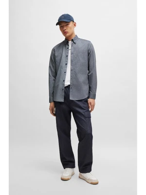 Hugo Boss Koszula w kolorze granatowym rozmiar: L