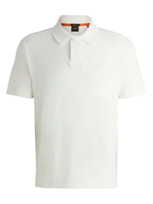 Hugo Boss Koszulka polo w kolorze białym rozmiar: M