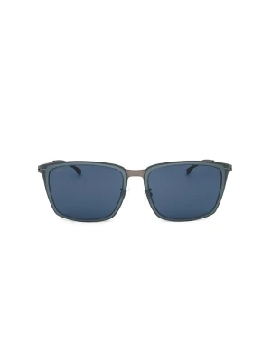 Hugo Boss Męskie okulary przeciwsłoneczne w kolorze niebieskim rozmiar: 59