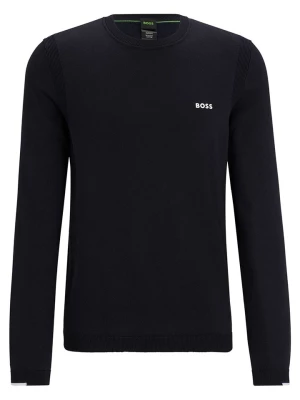 Hugo Boss Sweter w kolorze granatowym rozmiar: L