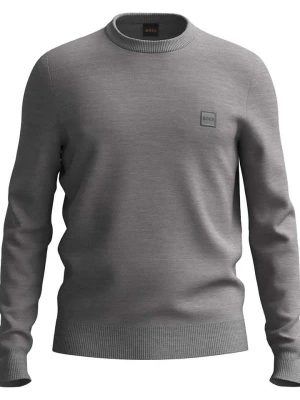 Hugo Boss Sweter w kolorze szarym rozmiar: L