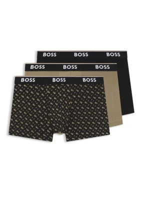 Hugo Boss Underwear Bokserki (3 pary) w kolorze oliwkowo-czarnym rozmiar: L