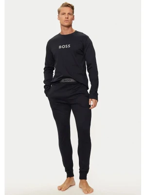 Hugo Boss Underwear Piżama w kolorze granatowym rozmiar: M