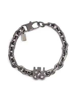 HUGO Bransoleta E-STACKEDCHAIN-BRA