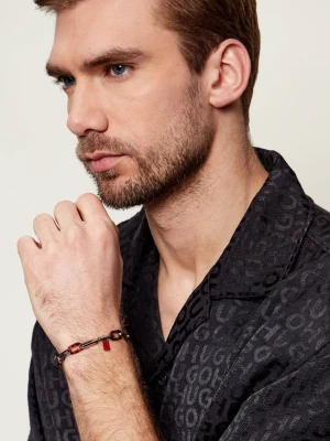 HUGO Bransoleta E-TORTOISESHELL-BRA