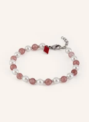 Hugo Bransoletka beads4 rosa