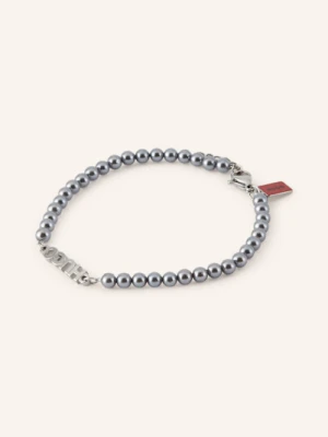 Hugo Bransoletka Smallpearl grau