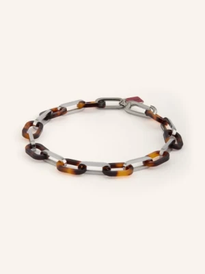 Hugo Bransoletka Tortoiseshell silber