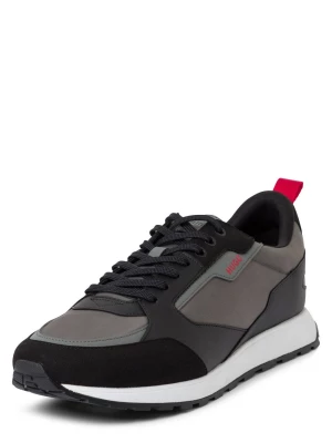 HUGO Buty sportowe - Icelin Runn Mężczyźni Sztuczna skóra szary jednolity,