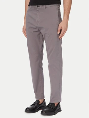 HUGO Chinosy David251D 50530886 Szary ciemny Slim Fit