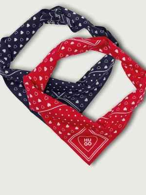 HUGO Chusta 2-pack czerwony
