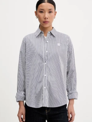 HUGO crop top damski z bawełną Delanor_