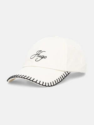 HUGO czapka bejsbolówka damska bawełniana Ally-SB