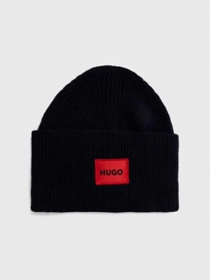 HUGO czapka wełniana Xaff 6