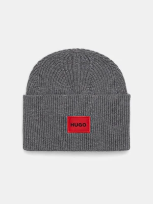 HUGO czapka wełniana Xaff 6