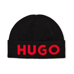 HUGO Czapka Xelm_NBC HUGO X THE NIGHTMARE BEFORE CHRISTMAS | z dodatkiem wełny