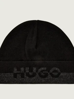 HUGO Czapka Xiviso | z dodatkiem wełny