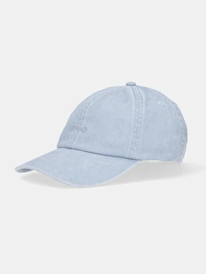 HUGO czapka z daszkiem bawełniana