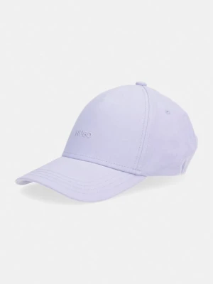 HUGO czapka z daszkiem bawełniana Cara