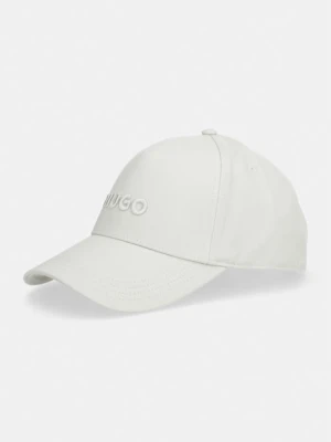 HUGO czapka z daszkiem męska bawełniana Jude