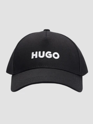 HUGO Czarna czapka z daszkiem