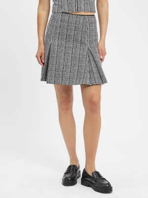 HUGO Damska spódniczka mini - Ratira Kobiety niebieski|biały|czarny w kratkę,