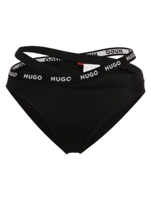 HUGO Damski dół od bikini Kobiety czarny jednolity,