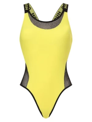 HUGO Damski kostium kąpielowy - Hazel Kobiety Sztuczne włókno żółty jednolity,