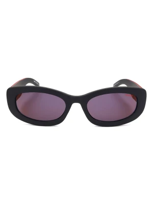 HUGO Damskie okulary przeciwsłoneczne w kolorze czarnym rozmiar: 54