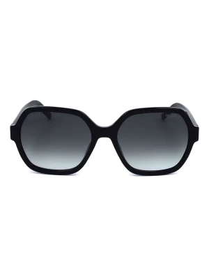 HUGO Damskie okulary przeciwsłoneczne w kolorze czarnym rozmiar: 56