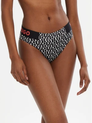 HUGO Dół od bikini Monogram 50534949 Czarny