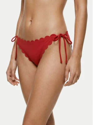 HUGO Dół od bikini Original 50555675 Czerwony Regular Fit