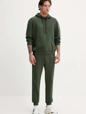 HUGO dres bawełniany kolor zielony 50492581