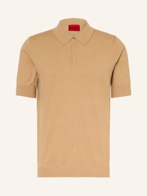 Hugo Dzianinowa Koszulka Polo San Peter beige