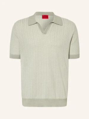 Hugo Dzianinowa Koszulka Polo Seeroy gruen