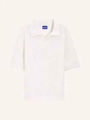 Hugo Dzianinowa Koszulka Polo Spero beige
