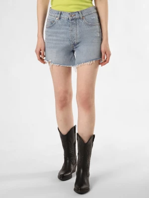 HUGO Dżinsowe szorty - Gealea Kobiety Bawełna niebieski jednolity,