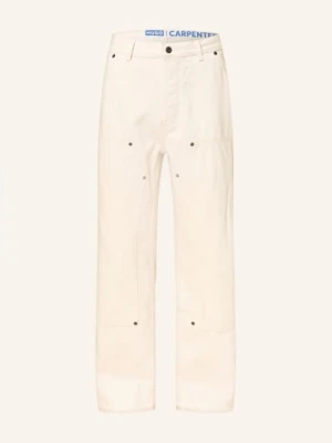 Hugo Dżinsy Cargo Carpenter Baggy Fit weiss