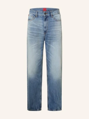 Hugo Dżinsy Hugo Relaxed Tapered Fit blau