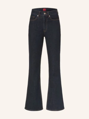 Hugo Dżinsy Z Rozszerzanymi Nogawkami Geflare blau