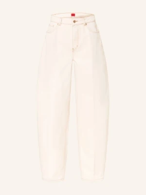 Hugo Dżinsy Z Szerokimi Nogawkami Gimine beige
