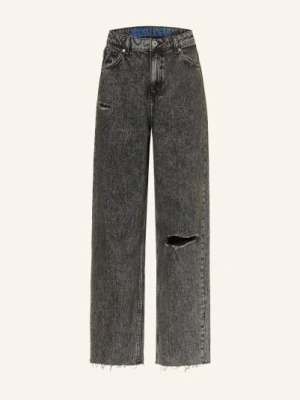 Hugo Dżinsy Z Szerokimi Nogawkami Leni schwarz