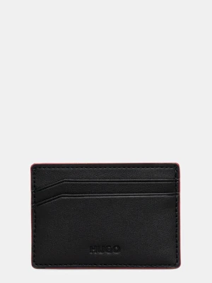 HUGO etui na karty + brelok kolor czarny 50542209