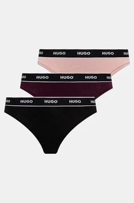 HUGO figi 3-pack kolor czarny 50480157