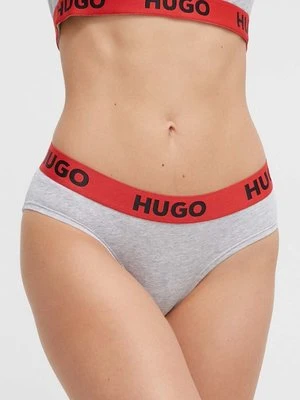 HUGO figi kolor szary 50480165