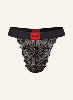 Hugo Figi Lace schwarz